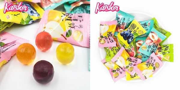 Fruit soft candy OEM order comes from Vietnam customer