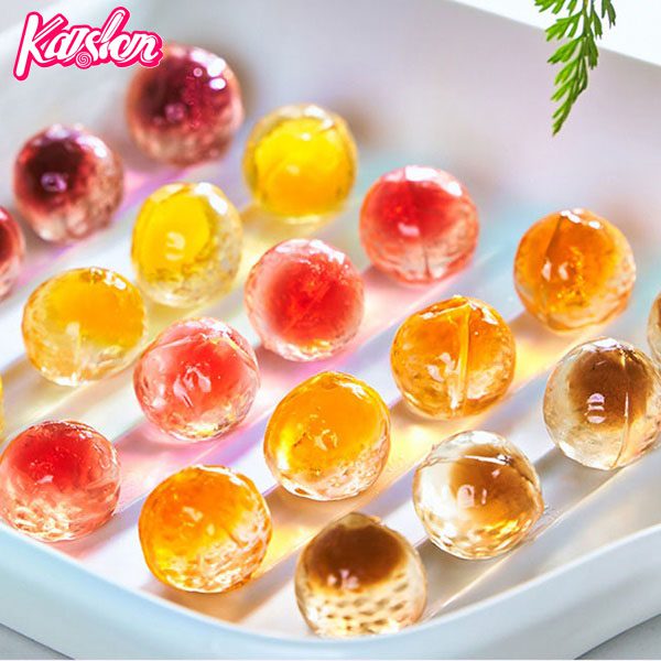 Small size bulk packing fruit flavors soft candy