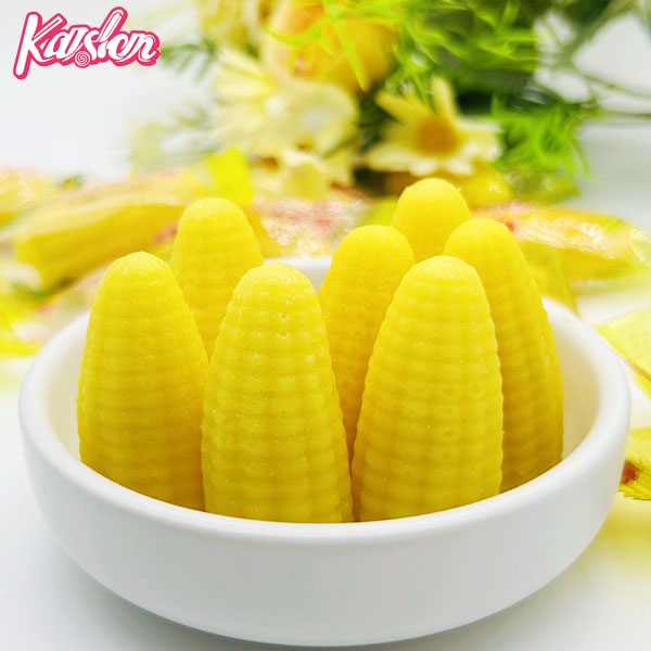 Soft corn candy