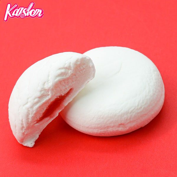 Jam filled marshmallow