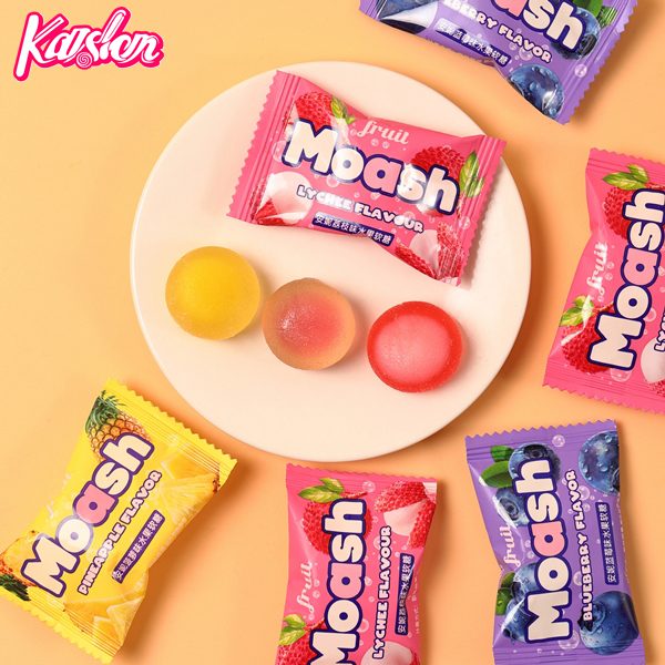 HALAL filling fruit soft candy