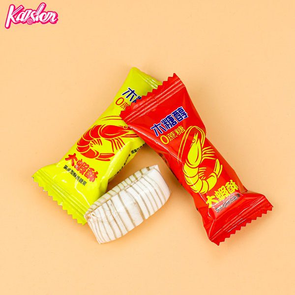 Xylitol crisp candy