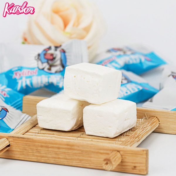 Xylitol milk candy