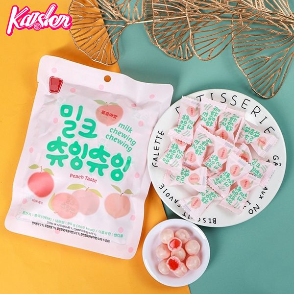 Fruit flavor thai chew candy chewy milk candy