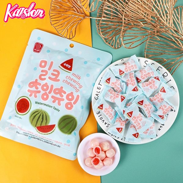 Fruit flavor thai chew candy chewy milk candy