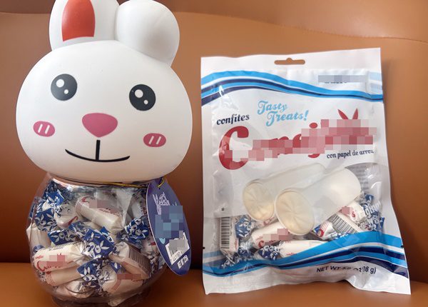 OEM milk candy order producing