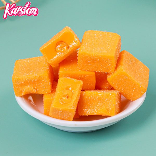 Filled mango jelly/candy