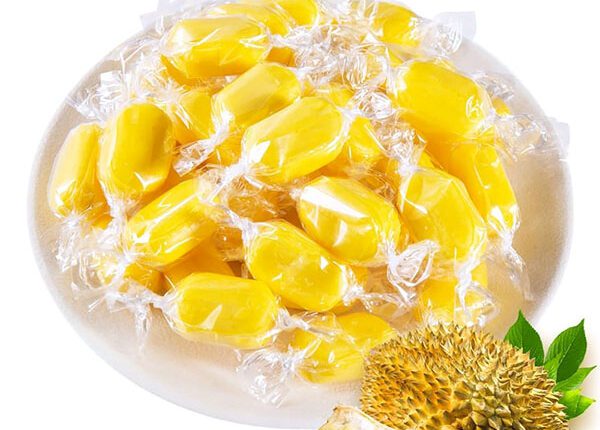 Durian milk candy