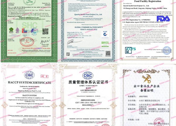 Candy Factory Certifications: Halal, BRC, FDA, HACCP and ISO Explained