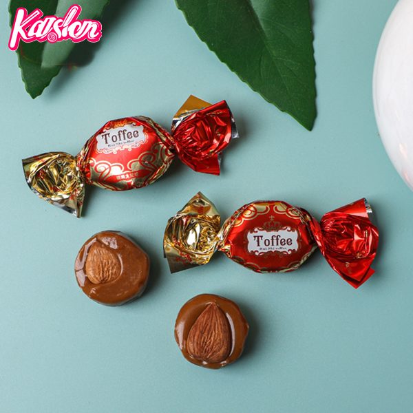 Almond nuts toffee milk candy
